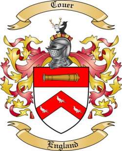 Couer Family Crest from England