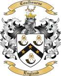 Coulbourne Family Crest from England