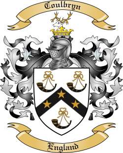 Coulbryn Family Crest from England