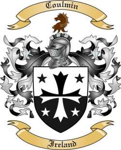 Coulmin Family Crest from Ireland