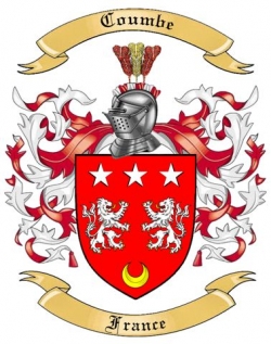 Coumbe Family Crest from France