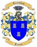 Coumbes Family Crest from France2