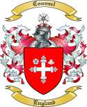 Counsel Family Crest from England