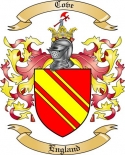 Cove Family Crest from England