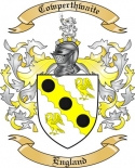 Cowperthwaite Family Crest from England
