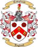 Cowpland Family Crest from England