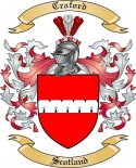 Craford Family Crest from Scotland