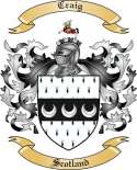 Craig Family Crest from Scotland