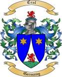 Cral Family Crest from Germany