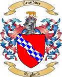 Craudder Family Crest from England