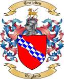 Crawden Family Crest from England