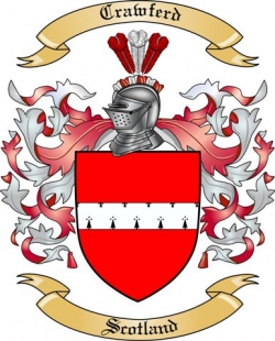 Crawferd Family Crest from Scotland