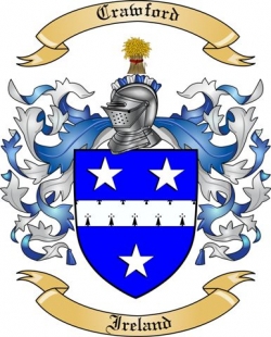 Crawford Family Crest from Ireland