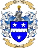Crawfords Family Crest from Ireland