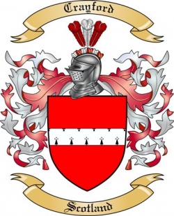 Crayford Family Crest from Scotland