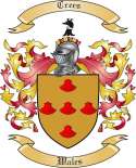 Crees Family Crest from Wales