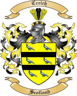 Creich Family Crest from Scotland