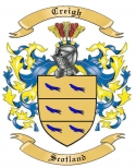 Creigh Family Crest from Scotland