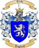 Crew Family Crest from England