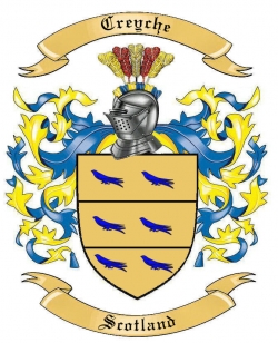 Creyche Family Crest from Scotland