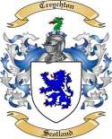 Creychton Family Crest from Scotland
