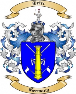 Criec Family Crest from Germany