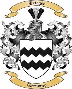 Crieger Family Crest from Germany3