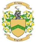 Cripps Family Crest from England