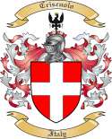 Criscuolo Family Crest from Italy
