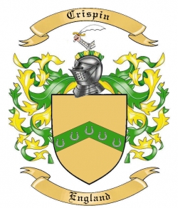 Crispin Family Crest from England