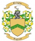 Crispin Family Crest from England
