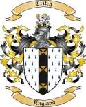 Critch Family Crest from England
