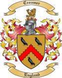 Croamer Family Crest from England