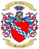 Croder Family Crest from Scotland