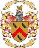 Croemer Family Crest from England