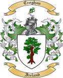 Croghan Family Crest from Ireland