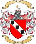 Crok Family Crest from Scotland
