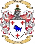 Croley Family Crest from Ireland
