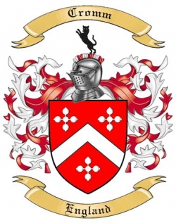 Cromm Family Crest from England