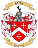 Cromp Family Crest from England