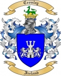 Cronley Family Crest from Ireland