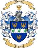 Crooke Family Crest from England