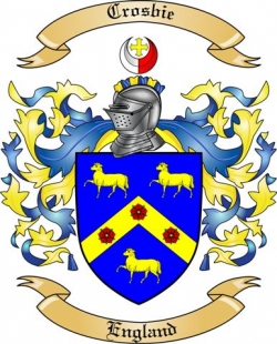 Crosbie Family Crest from England