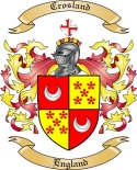 Crosland Family Crest from England