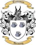 Crossman Family Crest from Germany
