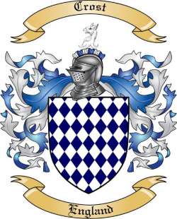 Crost Family Crest from England