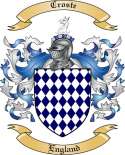 Croste Family Crest from England