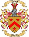 Crouse Family Crest from England