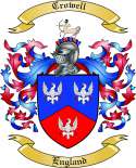Crowell Family Crest from England