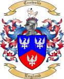 Crowelle Family Crest from England